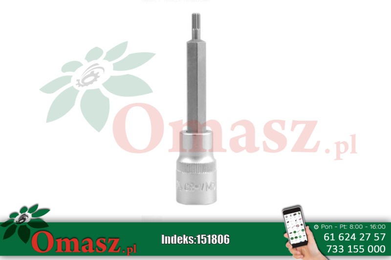 Klucz trzpieniowy spline 1/2' 100mm Yato YT-0450