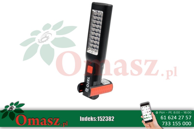 Lampa warsztatowa Yato 30+7 led YT-08505