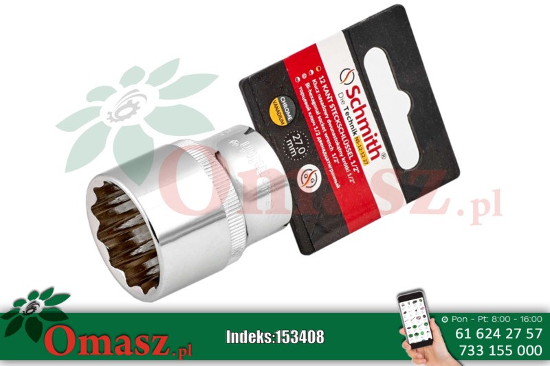 Nasadka 1/2' 10mm 50mm SPLINE YT-7735