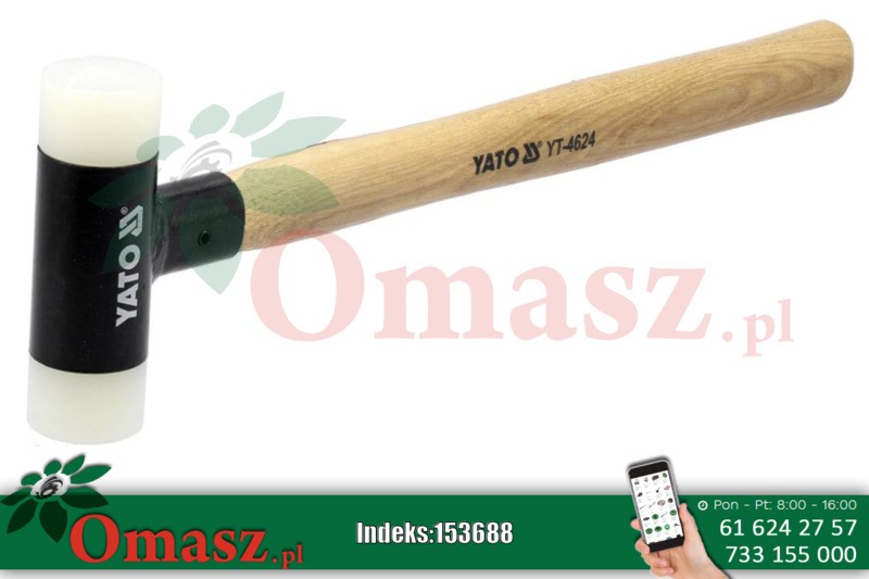 Młotek bezodrzutowy 265g YT-4624