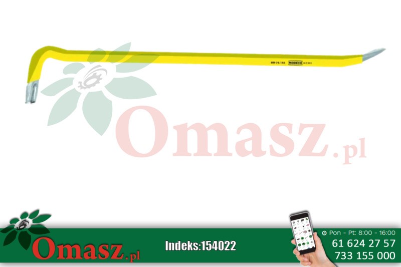 Łom z wyciągaczem 400mm Modeco MN-79-150