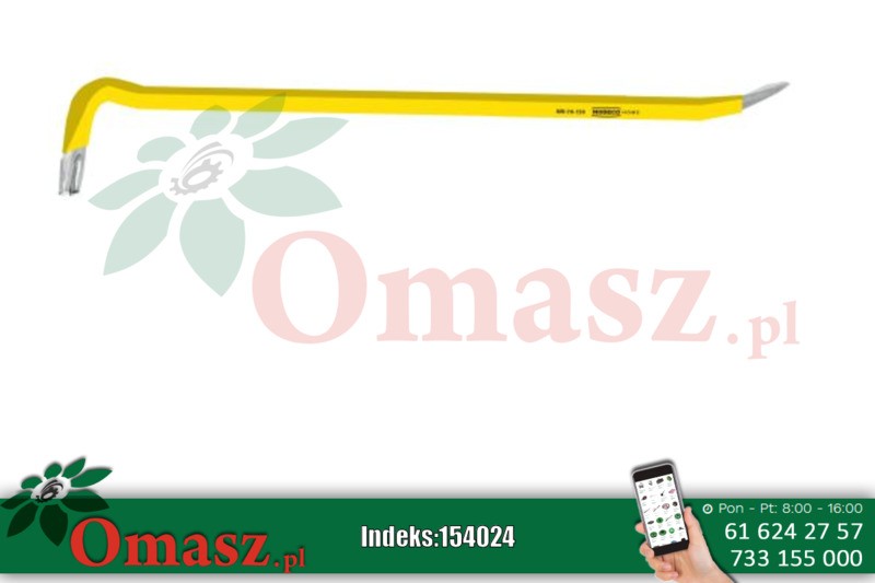 Łom kuty z wyciągaczem 600mm Modeco MN-79-152