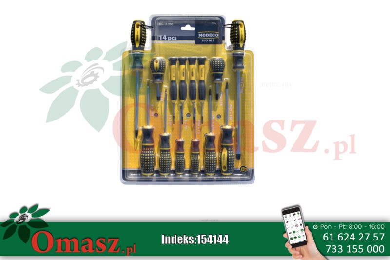 Komplet 14szt wkrętaków MN-11-090 Modeco