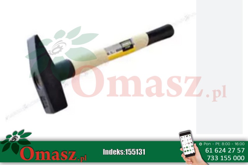 Młotek ślusarski 3 kg MN-30-130 Modeco Home