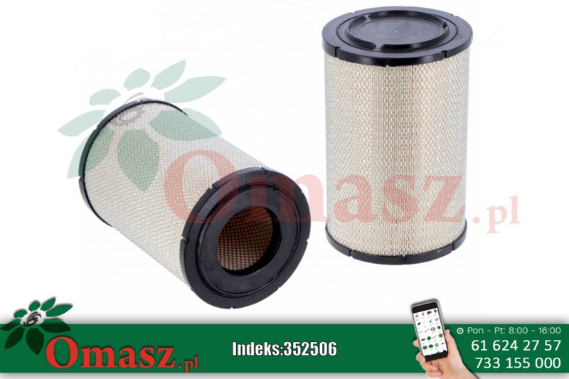 Filtr pow.zew.133/236/470 Havester-Valtra