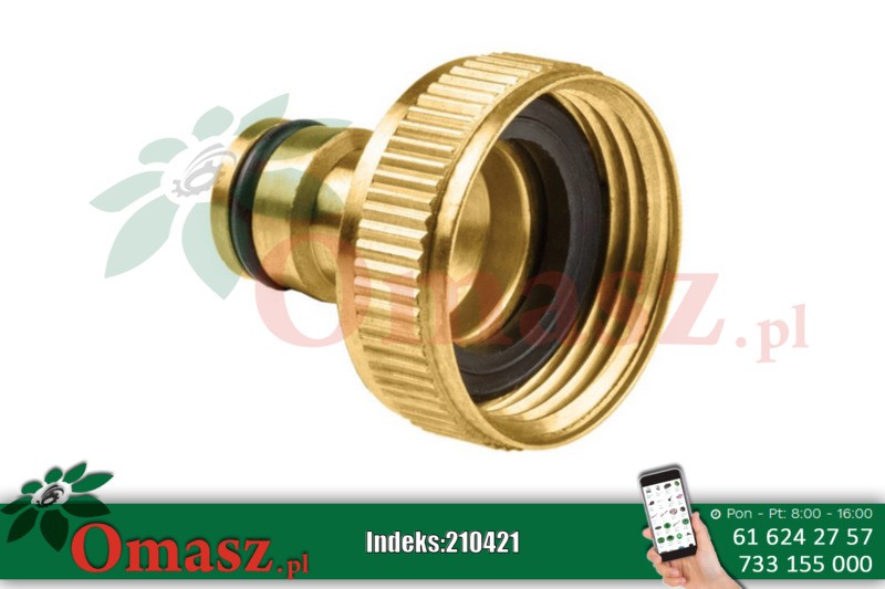 Przyłącze z gwintem wewnętrznym BRASS G1' 52-855