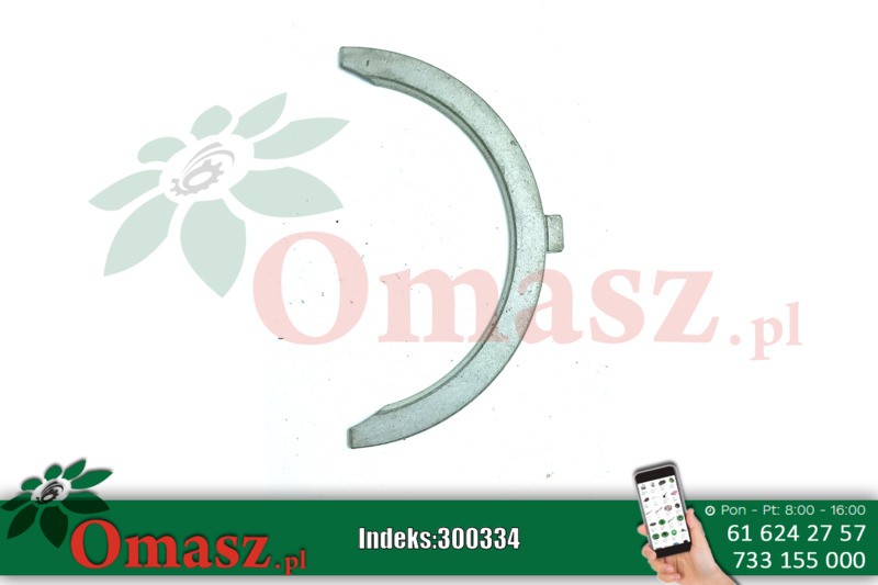 Półpierścień oporowy z bolcem N020 Ursus C-330