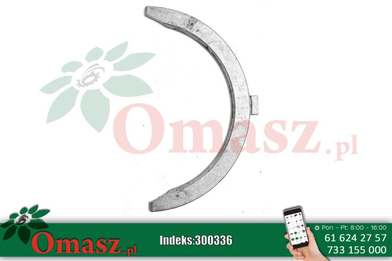 Półpierścień oporowy z bolcem N040 Ursus C-330 50/10-399/0