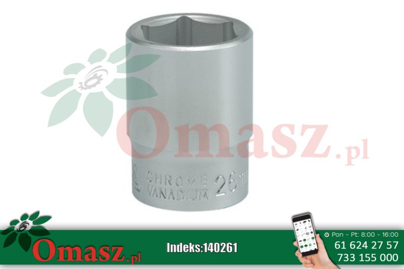 Nasadka sześciokątna 3/4'' 36mm Yato YT-1316