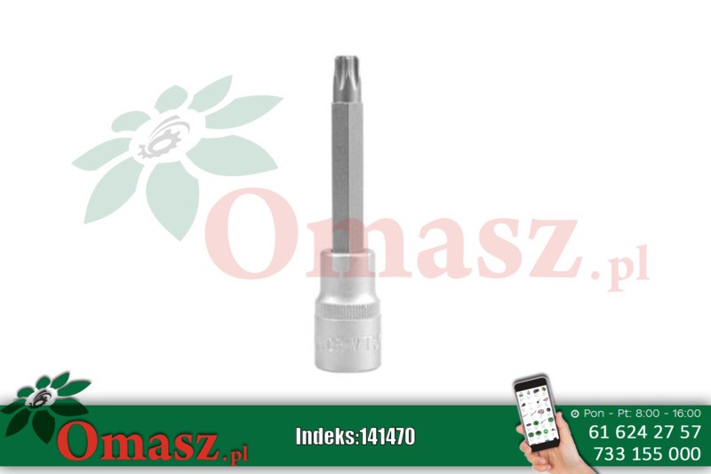 Klucz trzpieniowy Torx 1/2' T50 L100 mm Yato YT-0443