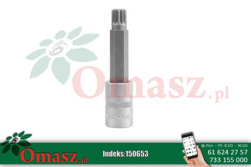Klucz trzpieniowy Spline 1/2' M10 L100 mm Yato YT-0453