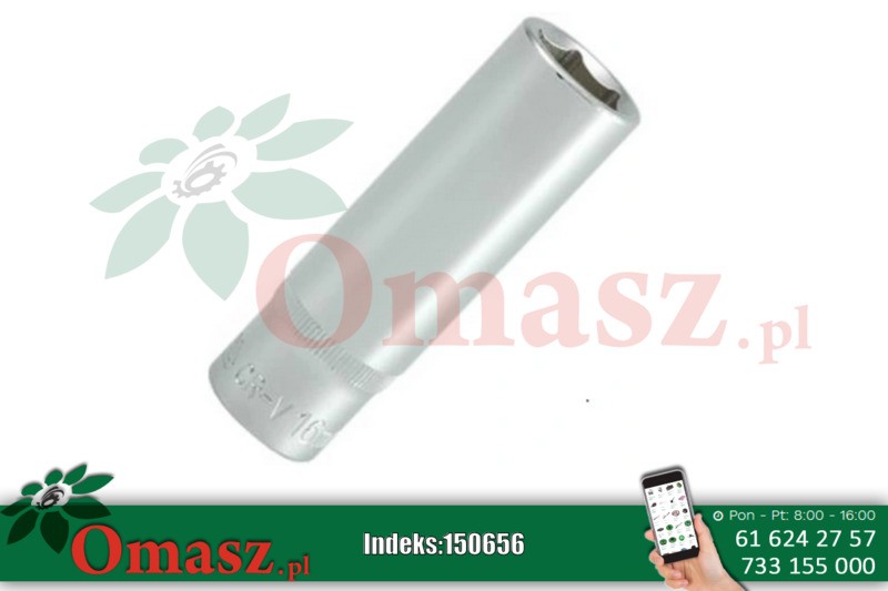 Nasadka długa sześciokątna 1/2' 16mm YATO YT-1229