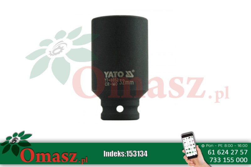 Nasadka udarowa długa 1/2' 32mm YATO YT-1052