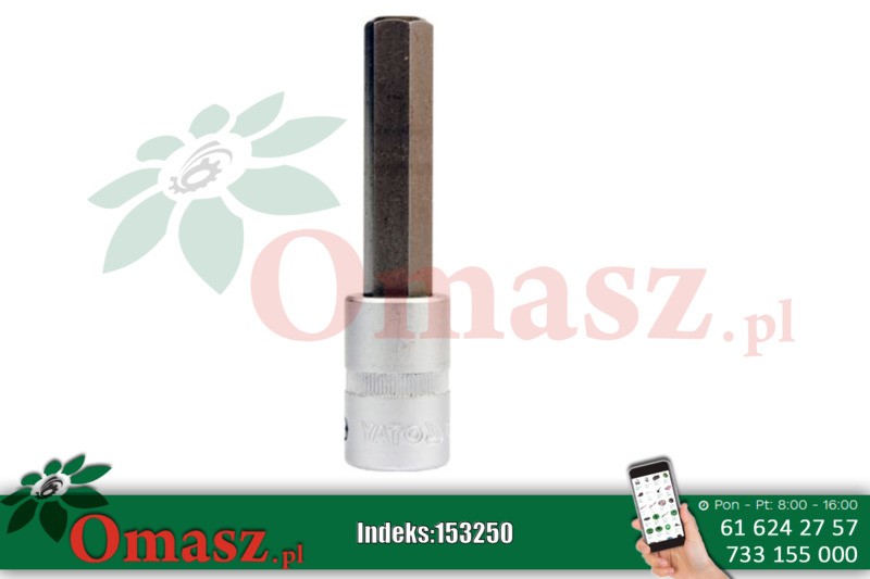 Klucz trzpieniowy 1/2' Hex 12mm x 100mm Yato YT-7745