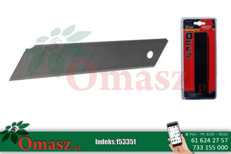 Ostrze 25mm 10szt Modeco MN-63-137