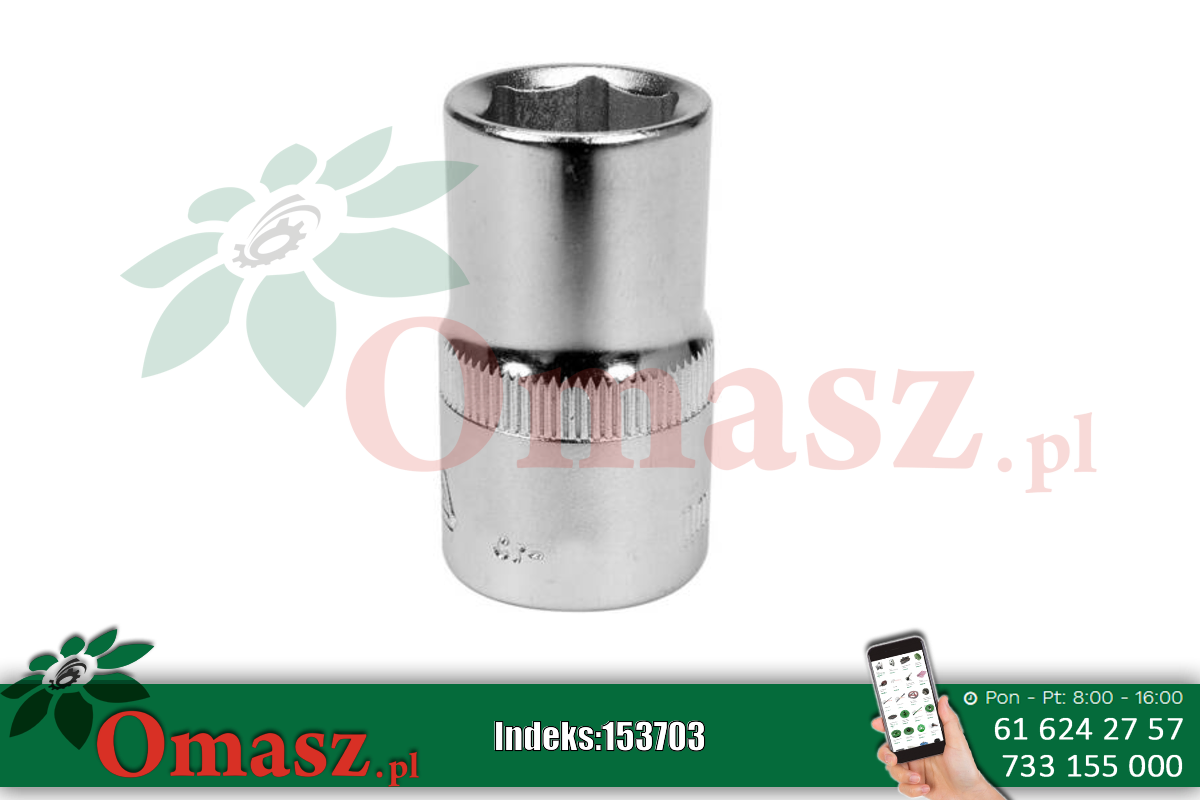 Nasadka sześciokątna krótka 21 mm 1/2 YATO YT-1214