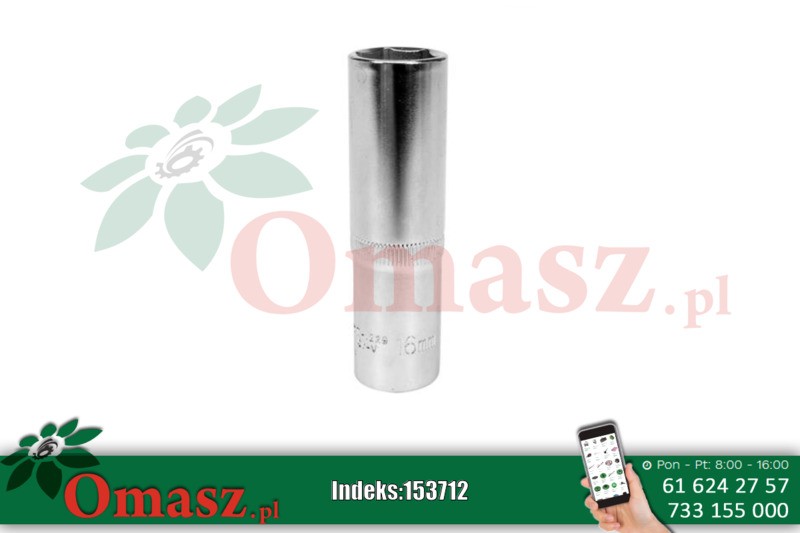Nasadka sześciokątna długa 1/2'' 20mm YT-1233 YATO