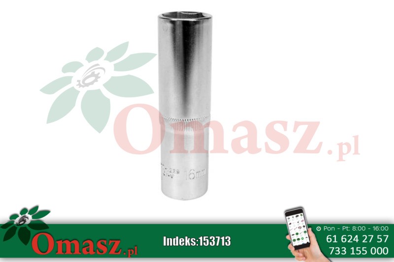 Nasadka sześciokątna długa 1/2'' 22mm YT-1235 YATO