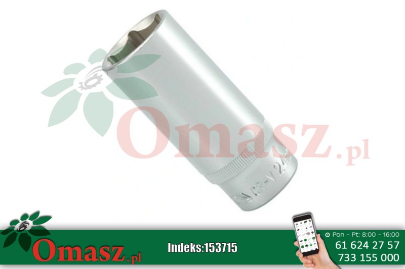 Nasadka sześciokątna, długa 1/2'' 24 mm YT-1237 YATO