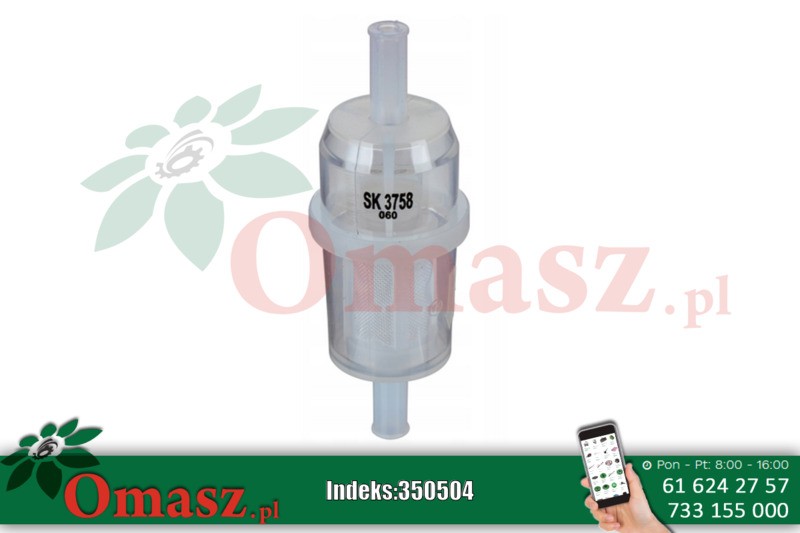Filtr paliwa przepływowy SK3758