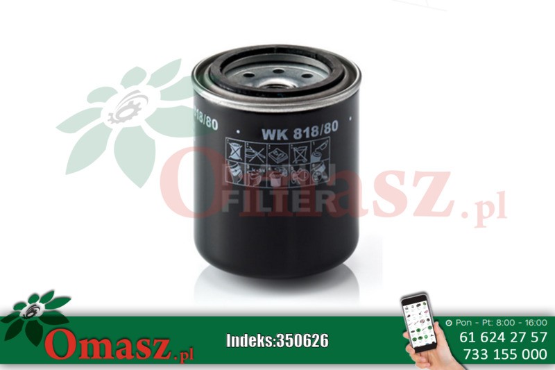 Filtr paliwa WK818/80
