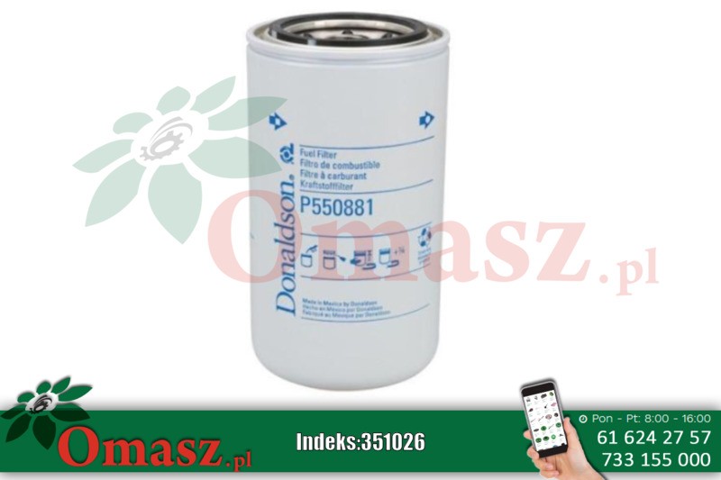 Filtr paliwa P55-0881