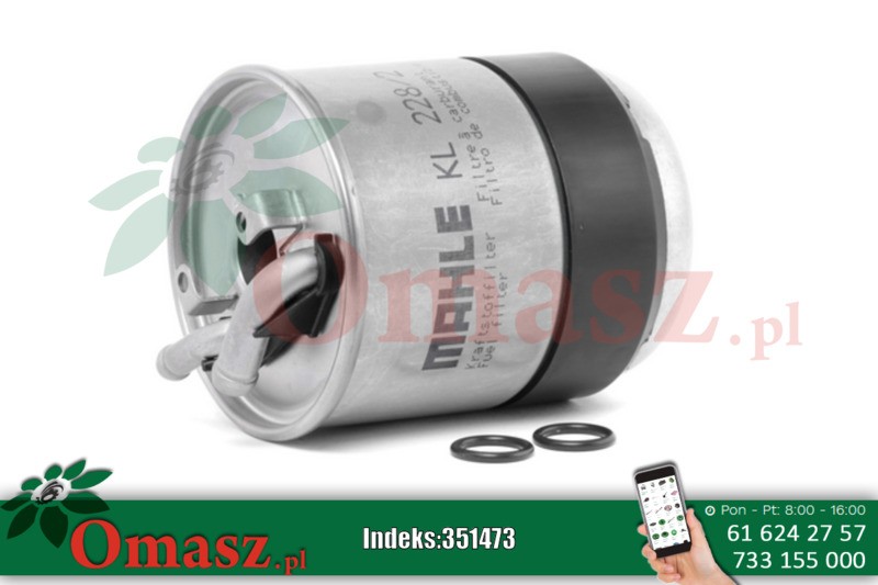 Filtr paliwa KL228/2D