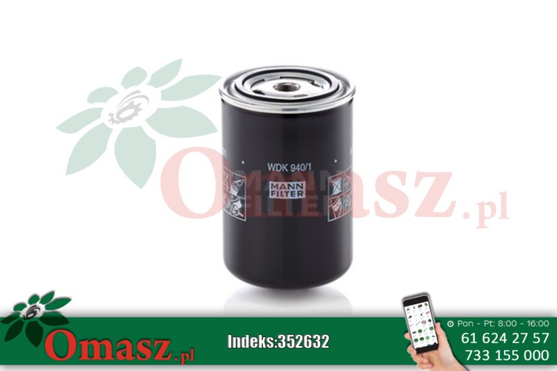 Filtr paliwa WDK940/1