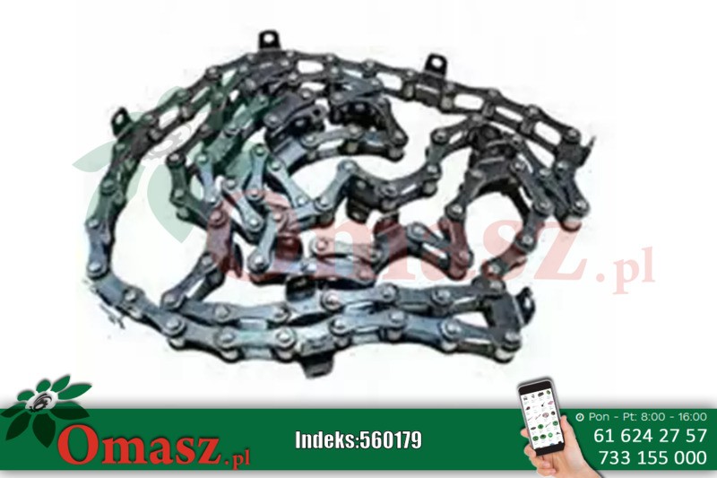 Łańcuch skrajny podajnika pochyłego Ł-42 dłuższy 5060/05-083