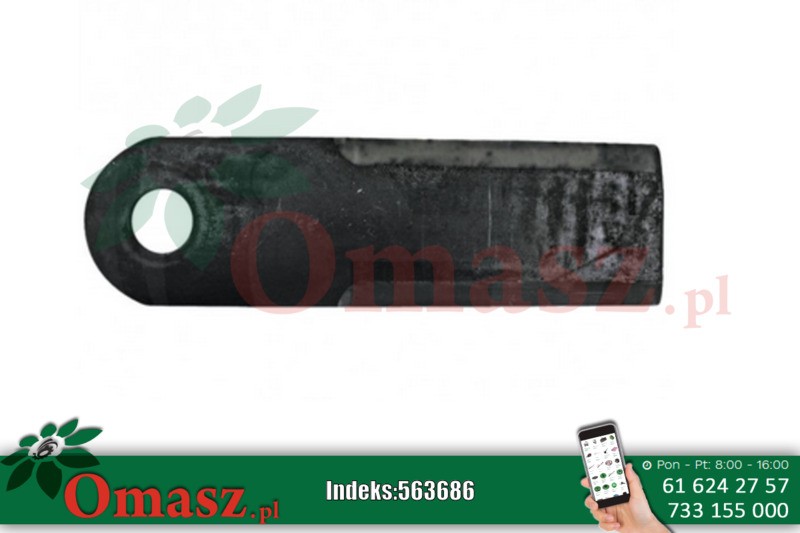 Nóż bijakowy sieczkarni 173x50mm CLAAS 7368720