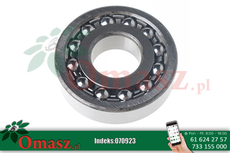Łożysko 1305 UBR 25x62x17 kulkowe wahliwe