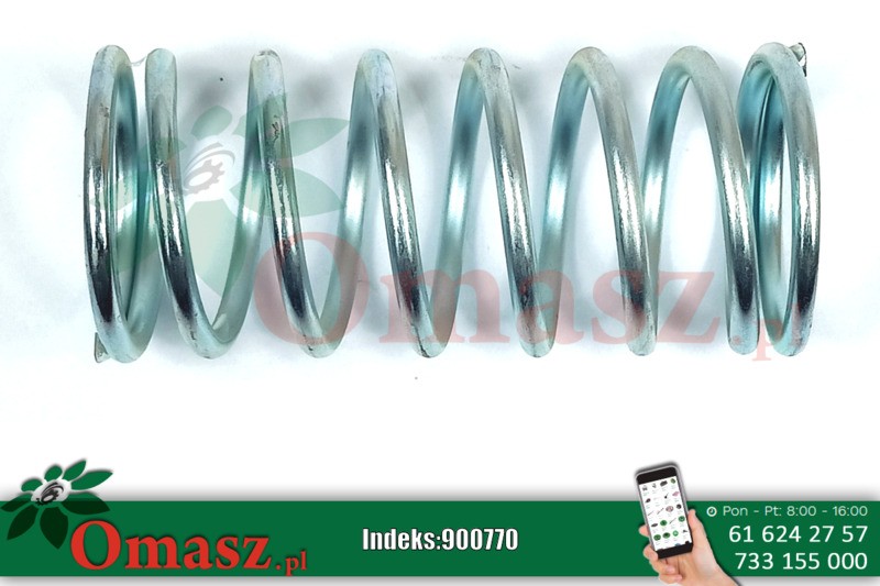 Sprężyna zaczepu dolnego Ursus C-385 80453035