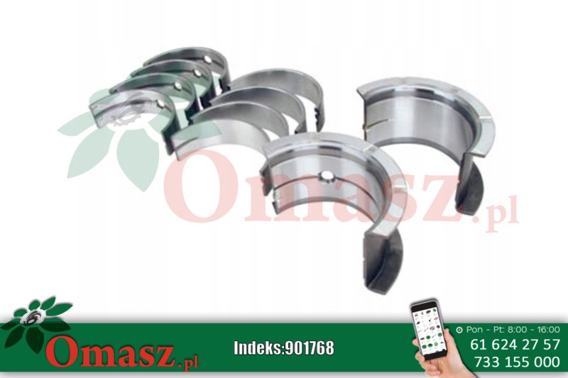 Komplet panewk głównych N000 Ursus C-385 '4' Mahle 454HS20129000