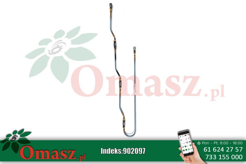 Przewód zlewny, przelewowy paliwa Ursus C-385 80009090