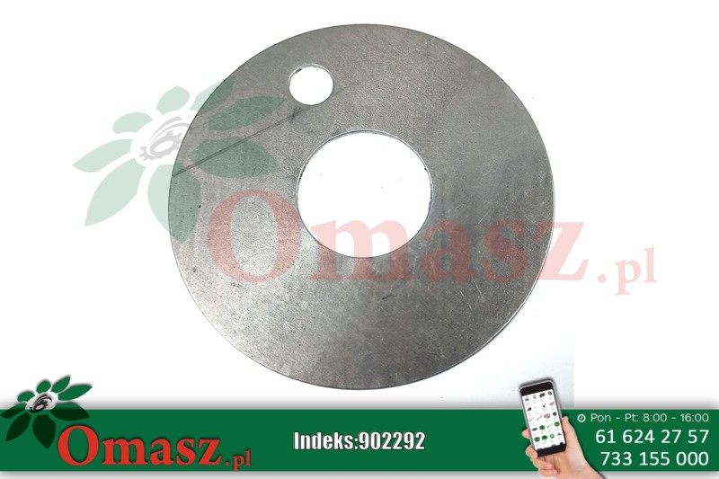 Podkładka dystansowa wału koła 0,20 Ursus C-385 80161045