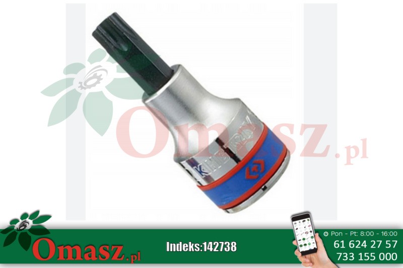 Nasadka krótka 1/2' z końcówką TORX T40 x 60mm KING TONY 402340
