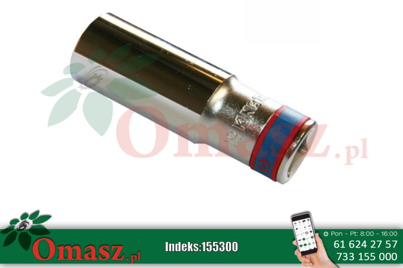 Nasadka długa 1/2' 19mm x 77mm 6-kątna Cr-V KING TONY 423519M