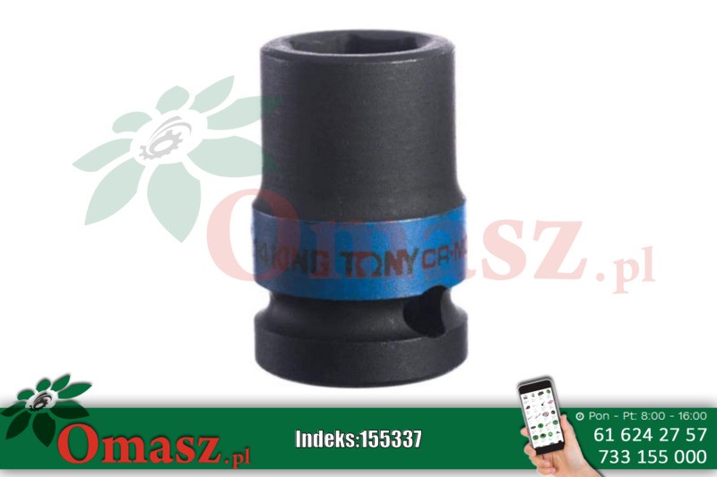 Nasadka udarowa 14mm x 38mm 1/2' sześciokątna King Tony 453514M