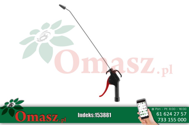 Kompozytowy pistolet do przedmuchu z dyszą 13' - 35 cm