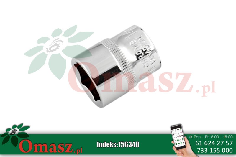 Klucz nasadowy 6-kątny 1/4' 8 mm/bez zaw NS-BZ-14-8 SCHMITH