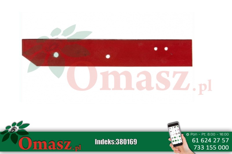 Kverneland Płoza długa lewa zamiennik 063604
