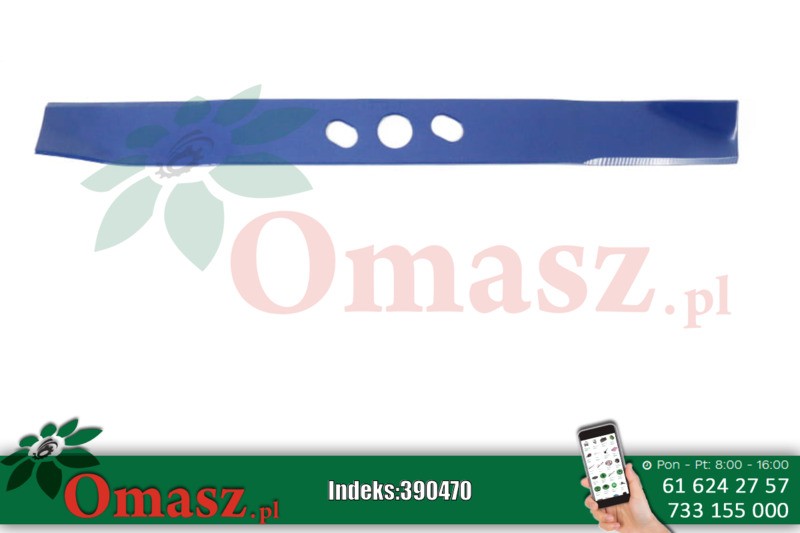 Nóż do kosiarek NAC 40cm z serii WR65704A, WR65700 WZMACNIANY CZKSI-0355