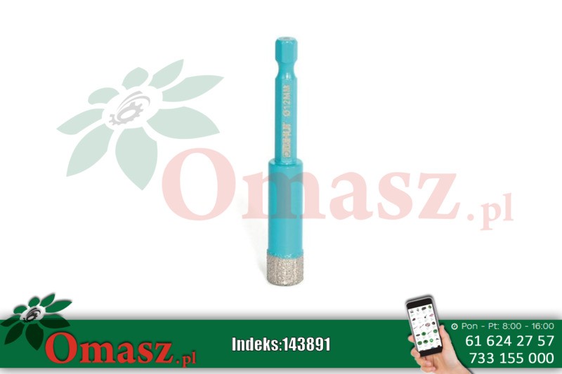 Otwornica diamentowa 12mm do wkrętarki BIH