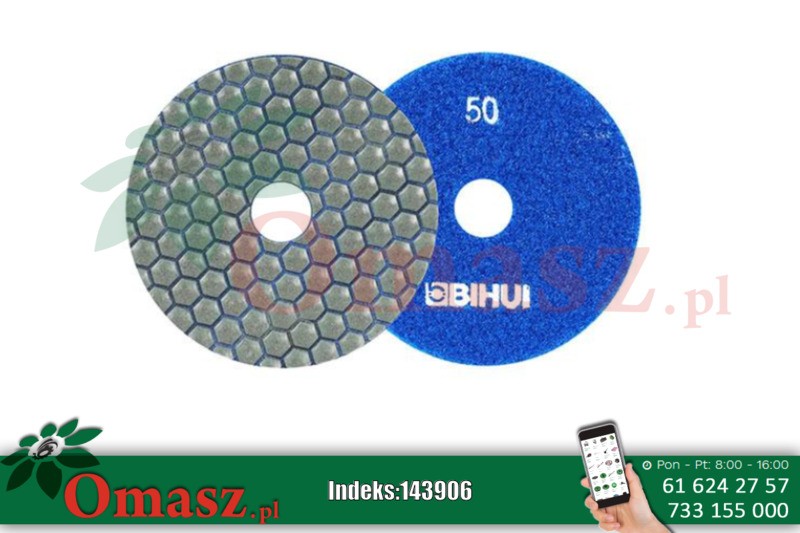 T.c.diament.100mm 40 BIH do polerowania na sucho