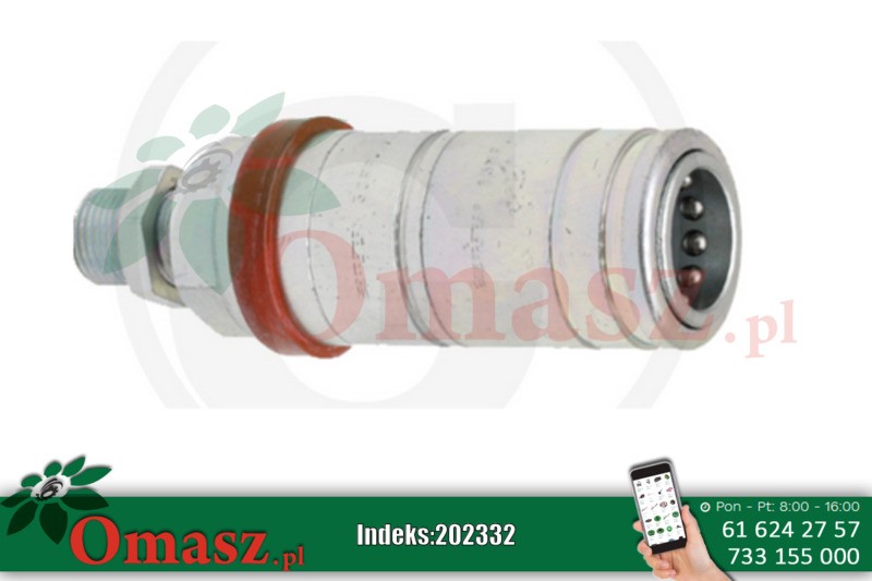 Faster Gniazdo 3CFHF gwint zewnetrzny M26x1,5 Schott