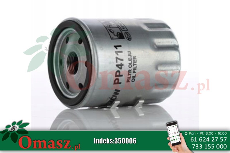 Filtr oleju PZL SEDZISZOW PP4711