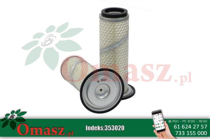 Filtr pow.zew.46/83/250 Iseki