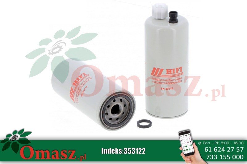 Filtr p.M25*1,5*u62 wysoki na czujnik
