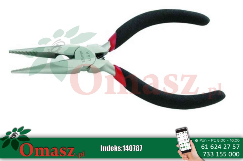 Szczypce elektr.telef.proste 125mm