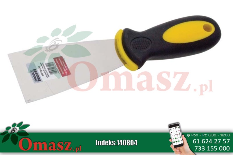 Szpachelka 100mm rączka żółta